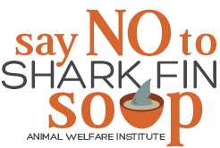 AWI Say No to Shark Fin Soup Logo